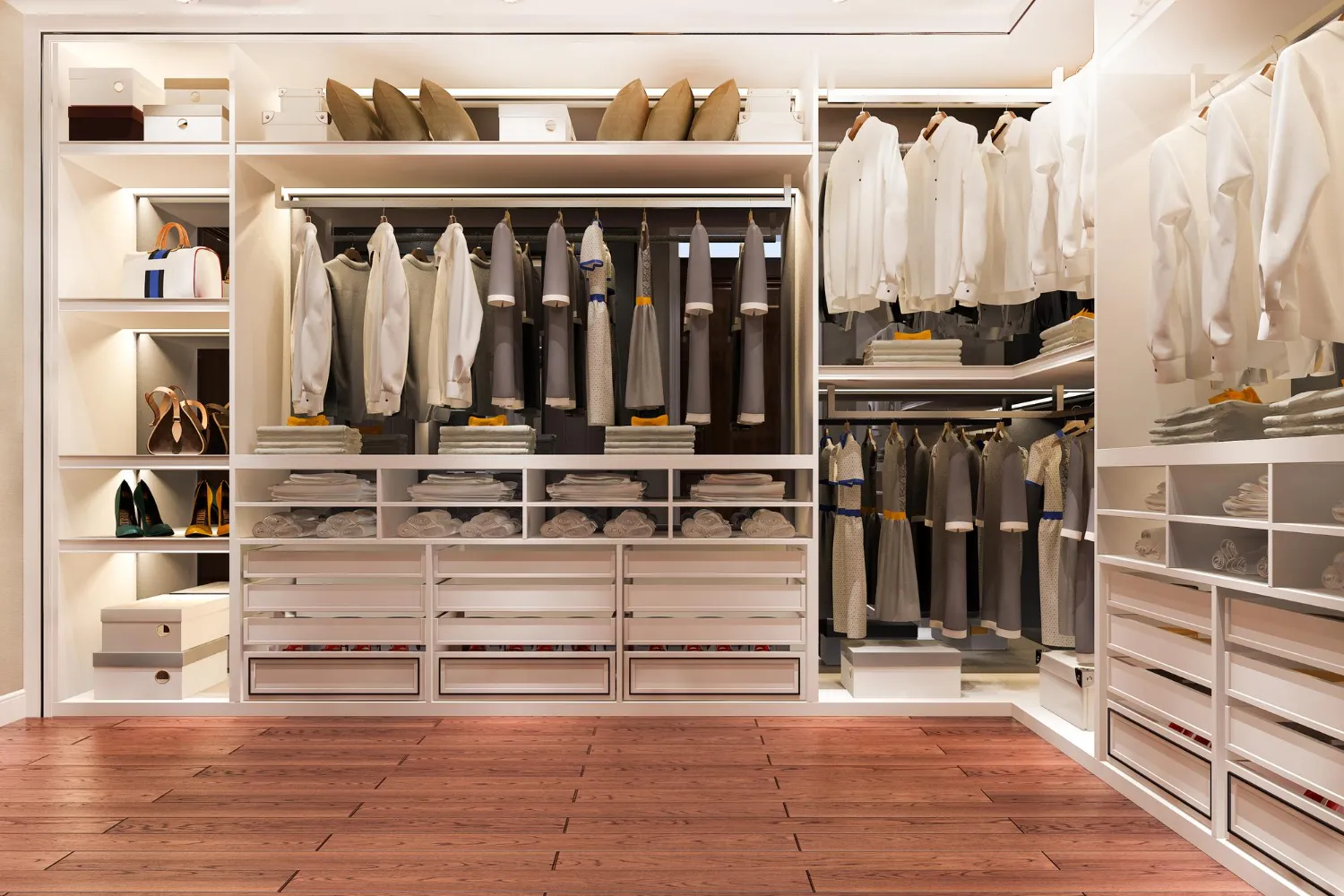 Luxury Organized Closet