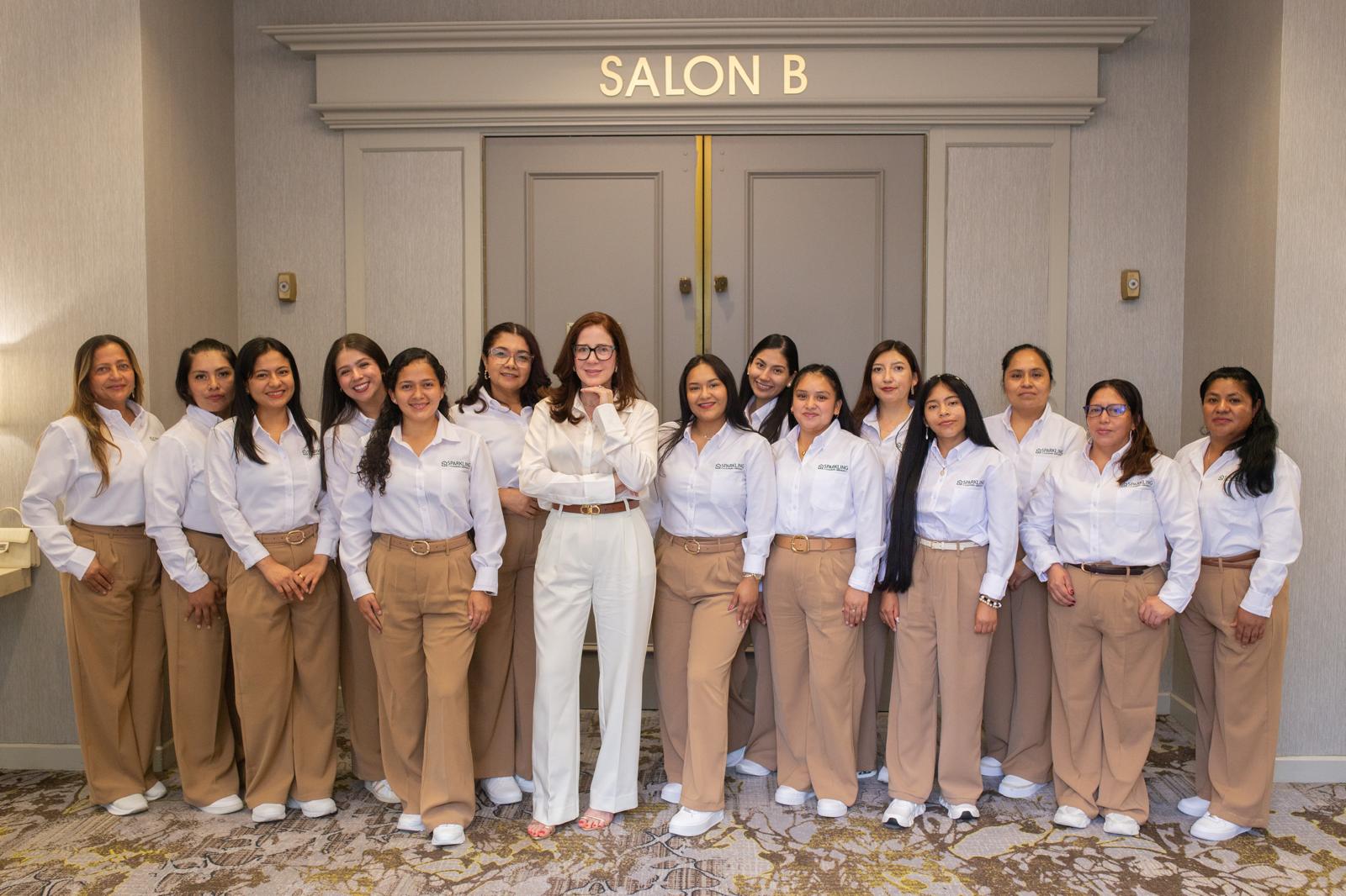 Sparkling Cleaning Services professional team